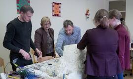 Kretingiškiai sukūrė miniatiūrinę istorinę Kretingą