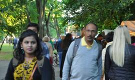 Joninių šventė Danės skvere