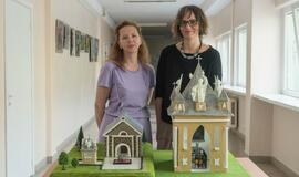 Kretingiškiai sukūrė miniatiūrinę istorinę Kretingą