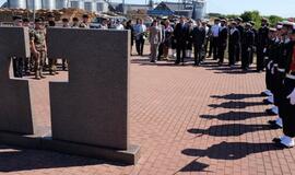 Klaipėdoje pagerbti prancūzų karo belaisviai