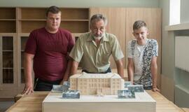 Kretingiškiai sukūrė miniatiūrinę istorinę Kretingą