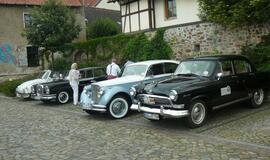 Retromobiliai iš Klaipėdos išbandė Saksonijos kelius