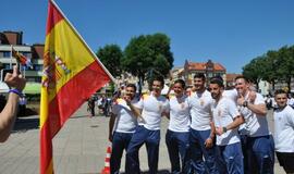 Klaipėdiečiai pasveikino NATO karius