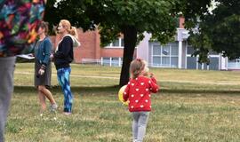 "Mamų fiesta": sportuoti galima bet kur