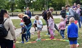 "Mamų fiesta": sportuoti galima bet kur