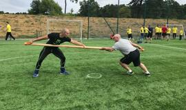 Sunkiaatlečiai sportiškai paminėjo Olimpinę dieną