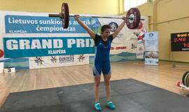 Klaipėdoje vyksta sunkiosios atletikos čempionatas