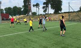 Sunkiaatlečiai sportiškai paminėjo Olimpinę dieną