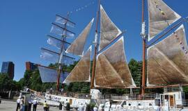 „Meridianas“ iškėlė bures