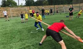 Sunkiaatlečiai sportiškai paminėjo Olimpinę dieną