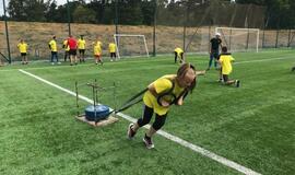 Sunkiaatlečiai sportiškai paminėjo Olimpinę dieną