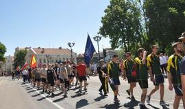 Klaipėdiečiai pasveikino NATO karius