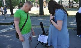 Klaipėdiečiai pasveikino NATO karius