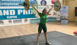 Klaipėdoje vyksta sunkiosios atletikos čempionatas