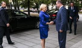 Saulius Skvernelis su Rumunijos vyriausybės vadove aptarė ekonominių santykių plėtrą