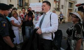 Mitingas prieš Viačeslavą Titovą