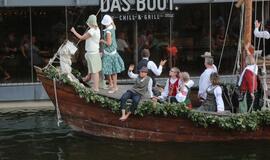 Senovinių laivų paradas