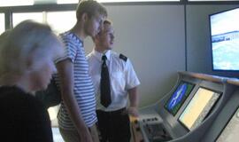 Ekskursija po Lietuvos aukštąją jūreivystės mokyklą