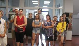 Ekskursija po Lietuvos aukštąją jūreivystės mokyklą