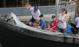 Senovinių laivų paradas