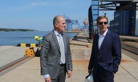 Rekonstruotos Klaipėdos uosto krantinės