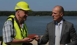 Rekonstruotos Klaipėdos uosto krantinės