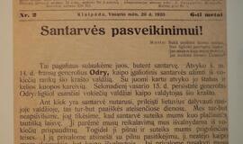 Senuosius laikraščius išsaugojusi knyga