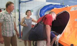 Ekskursija po Lietuvos aukštąją jūreivystės mokyklą