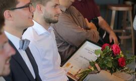 „Švyturio“ stipendija įteikta Lukui Norkevičiui