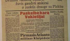 Senuosius laikraščius išsaugojusi knyga