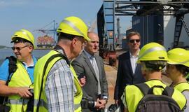 Rekonstruotos Klaipėdos uosto krantinės