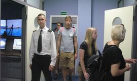 Ekskursija po Lietuvos aukštąją jūreivystės mokyklą