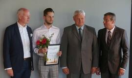 „Švyturio“ stipendija įteikta Lukui Norkevičiui