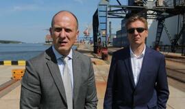 Rekonstruotos Klaipėdos uosto krantinės