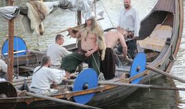 Senovinių laivų paradas