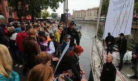 Jūrinės valstybė pasiuntiniai išplaukė į šimtmečio odisėją