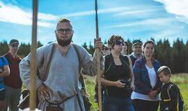 Piliakalnių žygis - pagarba protėviams kuršiams