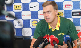 D. Adomaitis paskelbė rinktinės kandidatų sąrašą