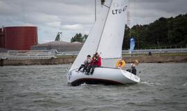 Jachtos „Muzika“ kapitonas: toks vėjas mums būtų buvusi kova dėl išgyvenimo