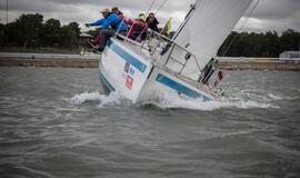 Jachtos „Muzika“ kapitonas: toks vėjas mums būtų buvusi kova dėl išgyvenimo