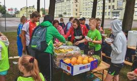 Gatvės rankinio turnyro dalyviams – išbandymas lietumi