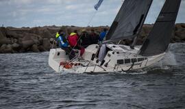 Jachtos „Muzika“ kapitonas: toks vėjas mums būtų buvusi kova dėl išgyvenimo