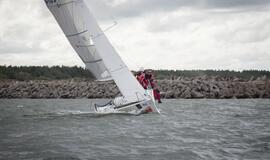 Jachtos „Muzika“ kapitonas: toks vėjas mums būtų buvusi kova dėl išgyvenimo