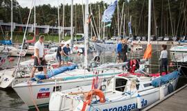 Jachtos „Muzika“ kapitonas: toks vėjas mums būtų buvusi kova dėl išgyvenimo