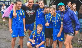 Gatvės rankinio turnyro dalyviams – išbandymas lietumi