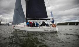 Jachtos „Muzika“ kapitonas: toks vėjas mums būtų buvusi kova dėl išgyvenimo