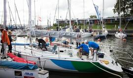 Jachtos „Muzika“ kapitonas: toks vėjas mums būtų buvusi kova dėl išgyvenimo