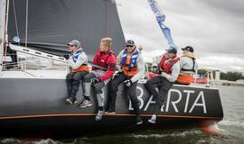 Jachtos „Muzika“ kapitonas: toks vėjas mums būtų buvusi kova dėl išgyvenimo