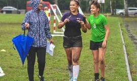 Gatvės rankinio turnyro dalyviams – išbandymas lietumi