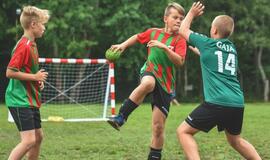 Gatvės rankinio turnyro dalyviams – išbandymas lietumi